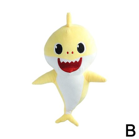 Söpö Hai Pehmolelu Laulava Loistava Täyteleluelu Vauvan Nukkumaanmenolelut (LGL)