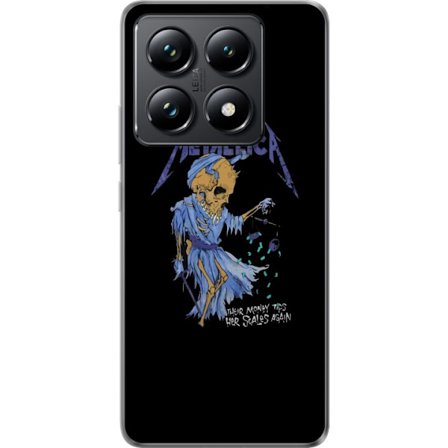 Kompatibelt Mobildeksel til Xiaomi Xiaomi 14T Metallica Rock Musik Band Hardrock