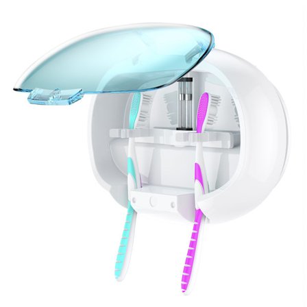 UV-tandbørste-renser Væghængt tandbørsteholder Elektrisk tandbørste-renserkasse