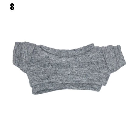 10 cm T-shirt för dockakläder Tecknad docka 8 8
