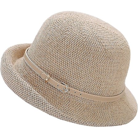 Solhatt Kompatibel Med Kvinners 1920-talls Klokker, Kort Rulleskjørt, Pakkbar Sommer