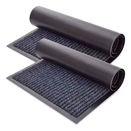 Kestävä Sisä- ja ulkokäyttöön tarkoitettu matto, monipuolinen ovimatto haalistumattomalla uurretulla materiaalilla, liukumaton kumipohja, kestävä 