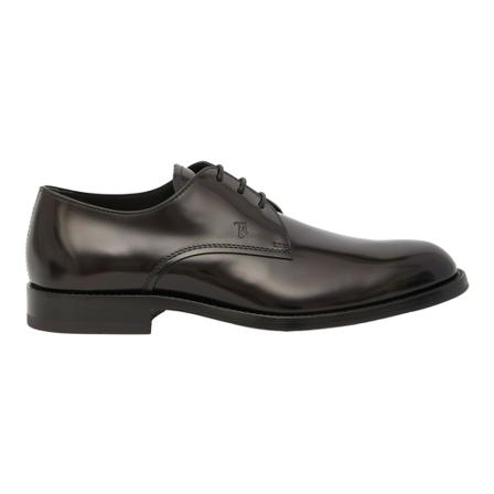 Tod's Schoenen Laced Xxm01E00C20 AKT , Zwart , Heren , Maat: 44 EU