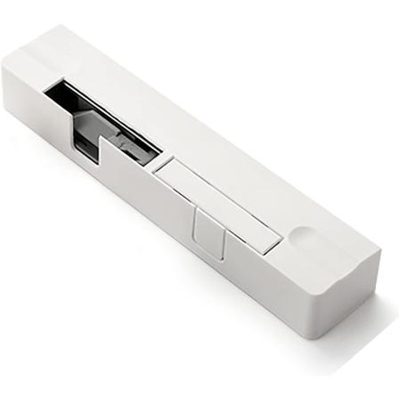 Dørbufferdæmper, justerbar hydraulisk dørlukker, husholdningslydløs dørlukker, skal skelne mellem venstre og højre, nem at installere, belastning 80 