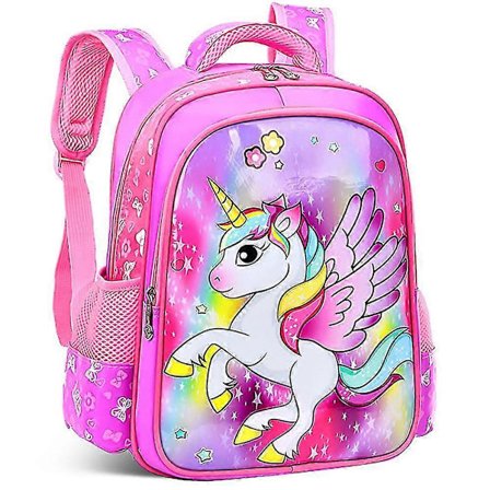 Lasten Yksisarvinareppu Yksisarvinen Koululaukku Kevyt Esikoululaukku Kirjalaukku Lahjat