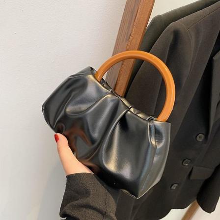 Kvinders Skuldertasker, Cloud Clutch Taske Plisseret Skulder Underarm Armhule Tasker Pu Lille Pung Crossbody Håndtaske Damer Shopper Clutch Tasker 