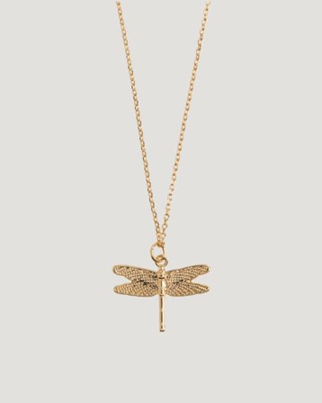 Timi of Sweden Dragonfly Necklace Doré Bijoux Fille - Kids Brand Store