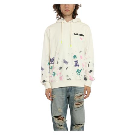 Barrow Trip Smile Hoodie , Wit , Heren , Maat: XS