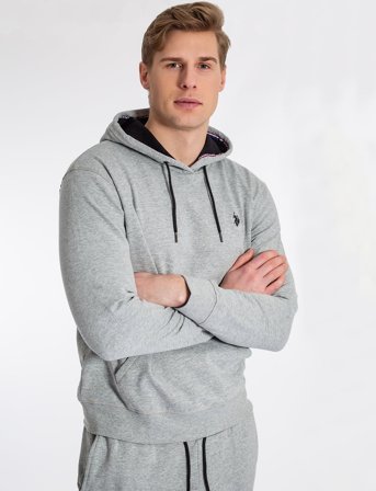 U.S. Polo Assn. Uspa Sweatshirt Brayden Men - Grey - XL
