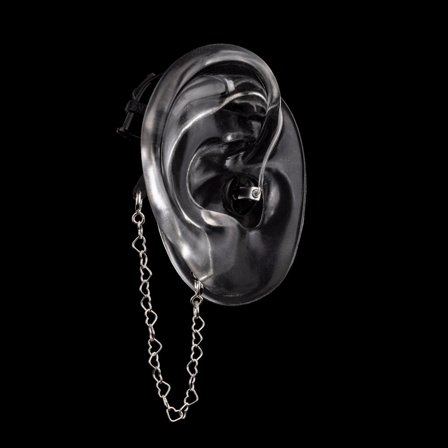 SCC Small Heart Silver