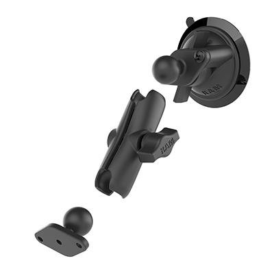 RAM MOUNT UNPKD RAM SUCTION MOUNT TWIST LOCK