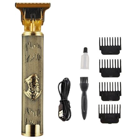 Gravyr Gentleman Hårklippare, långt hår & skägg elektrisk trimmer