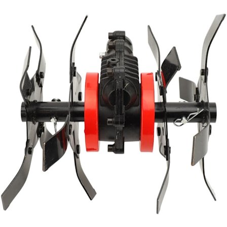 Plenlufterhjul for gressklipper, 26 mm 9 tenner, multifunksjonelt metallhjul for plenlufting og løsning av gress