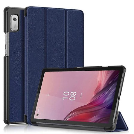 C3o Tri-fold Ställ Tablet Fodral Kompatibelt med Lenovo Tab M9 TB-310FU, Auto H9q Wake Sleep PU Läder Tablet Co-lingling}