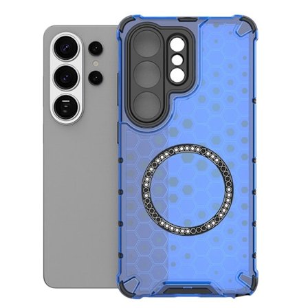 Mobilskal till Samsung Galaxy S26 Ultra Honeycomb Design TPU + PC - Blå
