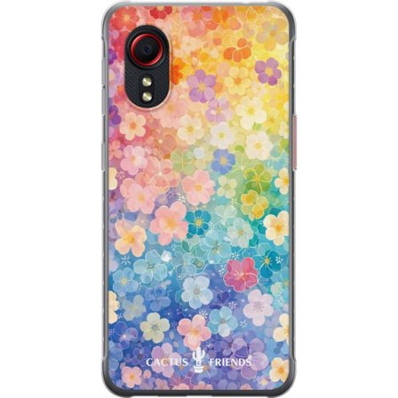 Kompatibelt Mobildeksel til Samsung Samsung Galaxy Xcover 5 Cactus and Friends – RainbowBloom