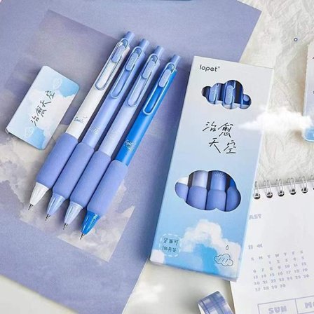 4 Stk Gel Pen Sort Refill Pen SKY SKY