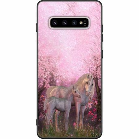 Samsung Galaxy S10+ Svart Skal Unicorn