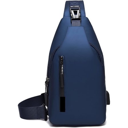 Herre brystveske liten messenger bag Herre lerret veske skulder veske lommebok mobiltelefon veske