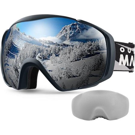 2025 Nyeste Modell Skibriller med Beskyttelse Snowboardbriller OTG Anti-Dugg Ungdom A01 Vlt 9.4% Tenåringer