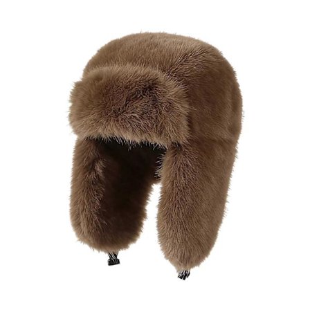 Tykk Vinterhue med Øreklapper til Ski og Transport, Plysforing, Hovedbeklædning, Koldt Vejr, Pullover Hue, skifergrå.