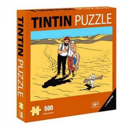 Tintin - Pussel - Ökenvandring Multifärg M
