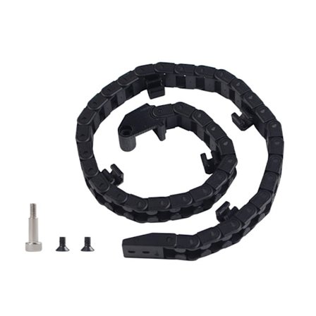 Komplett K1Max Öppen Dragkedjesats för 3D-skrivare med Nylonkedja