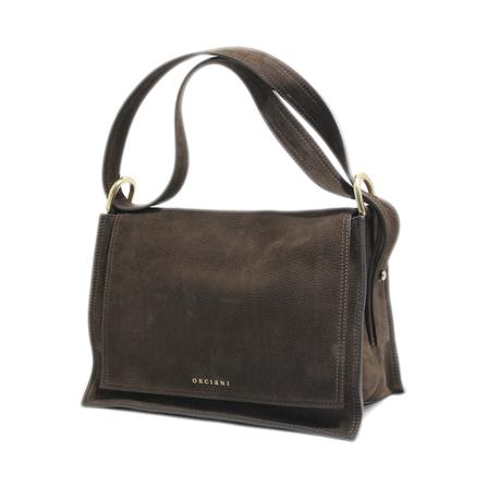 Orciani, Shoulder Bag Bruin, Dames, Maat:ONE Size