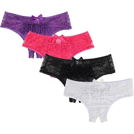 2025 Senaste Modell Dam Plus Size Cheeky Trosor Spets G-String Trosor Kant Boyshort Underkläder T-Back Underbyxor