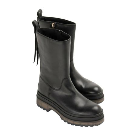 RED Valentino Laarzen , Zwart , Dames , Maat: 37 EU Enkellaarsjes