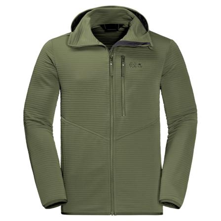Jack Wolfskin Men's Modesto Hooded Jacket Men Mid layer tops Green M
