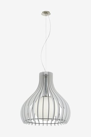 EGLO - Riippuvalaisin Tindori D50 - Valkoinen - Riippuvalaisimet - - Homeroom