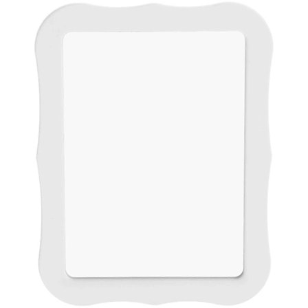 KZQ-Magnetisk spegel för skåp, med magnet Vit 17.50X13.50X1.30CM