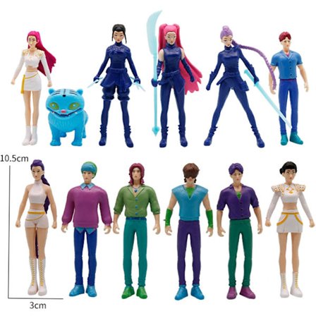 Anime Kpop Demon Hunter -toimintahahmo - Derpys Tiger Mira Zoey Sussy-nukke faneille Joululahja