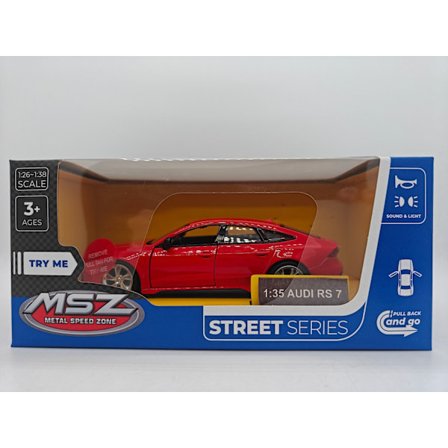 Audi RS 7 Sportback Die-Cast modell, skala 1:35