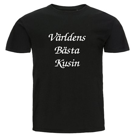 T-shirt - Världens bästa kusin