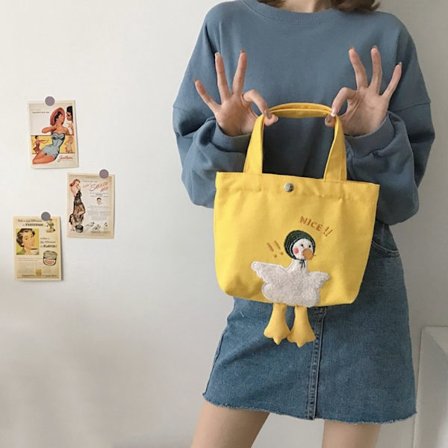 Canvas Stoffveske Shoppingvesker CCC C C