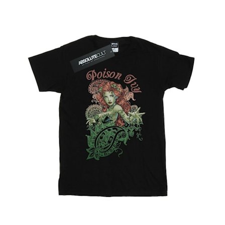 DC Comics Dam/Kvinnor Poison Ivy Paisley Bomull Boyfriend T-S
