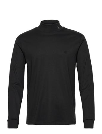 Soft Cotton Mockneck Shirt Black Polo Ralph Lauren