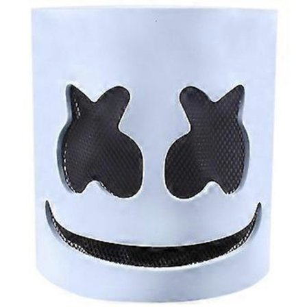 Halloween Dj Marshmello Helmask Hjälm Cosplay Party