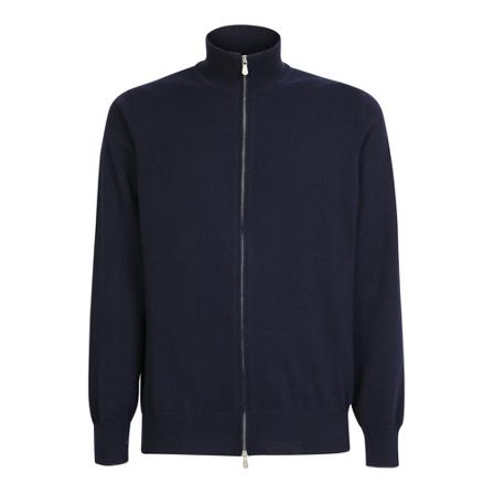 Brunello Cucinelli, Sweatshirt Niebieski, Mężczyzna, Rozmiar: M
