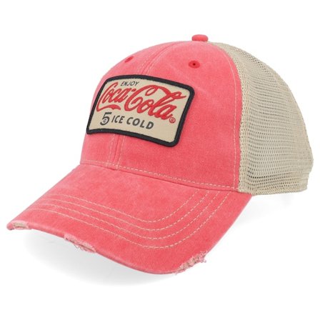 American Needle - Rojo trucker Gorra - Coke Orville Stone/Red Trucker @ Hatstore