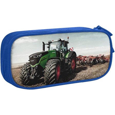 Pennehus Traktor Penalhus Stor Kapacitet 2 Rum Penneopbevaringspose Til Teenagere Studerende Voksne ASD0579