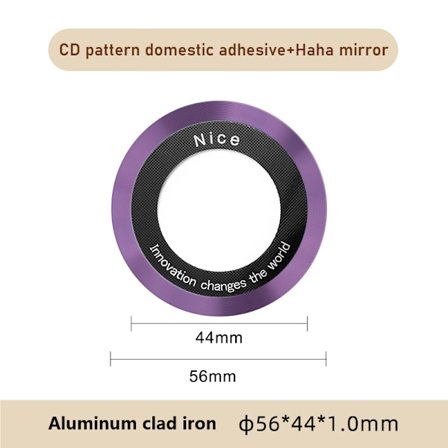 För Magsafe Magnetic Plate Ring Universal Metal Sticker Support