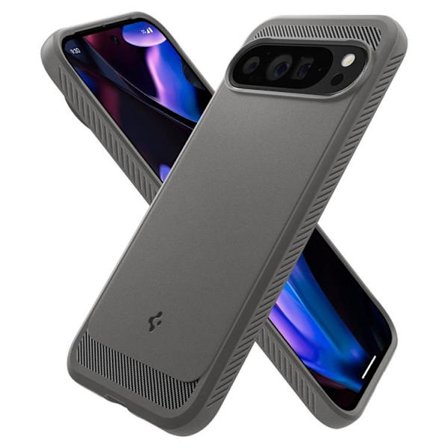 Spigen telefontaske til Google Pixel 9 Pro XL Rugged Aromor - Grå