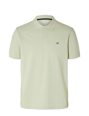 Slhdante Ss Polo Noos Green Selected Homme
