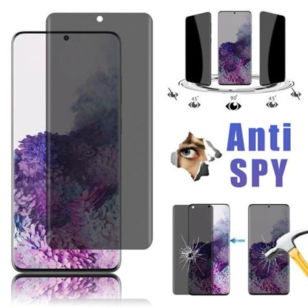 3-PACK Galaxy S21 Ultra Skärmskydd Anti-Spy 3D 0,3mm