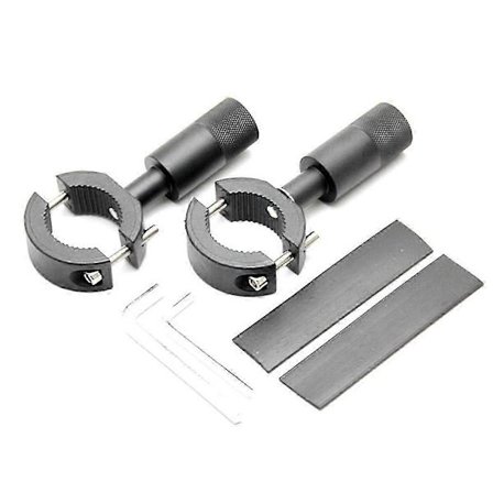 20-38mm Motorcykel Tågelygter Beslag Rør Monteringsholder Forlygte Støtte Moto Spotlights Gaffel B