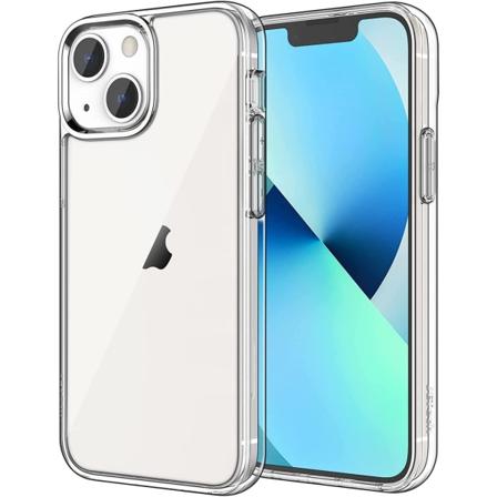 Mobiltelefonetui iPhone 13 transparent blødt etui anti-kollision og anti-fald