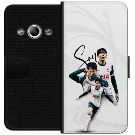 Yhteensopiva Lompakkokotelo Samsung Galaxy Xcover 3 Son Heung Min Tottenham Etelä-Korea voittaja Euroopan liigan jalkapallohyökkääjä nopea teknii